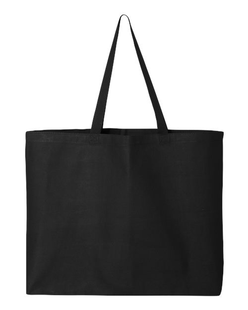 Load image into Gallery viewer, Q-Tees Q600 25L Jumbo Tote - Black
