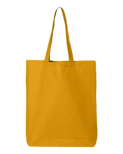 Load image into Gallery viewer, Q-Tees QTBG 12L Economical Tote - Gold
