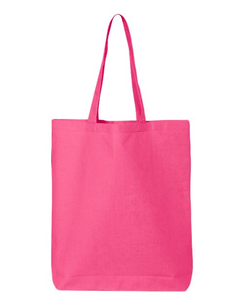 Load image into Gallery viewer, Q-Tees QTBG 12L Economical Tote - Hot Pink
