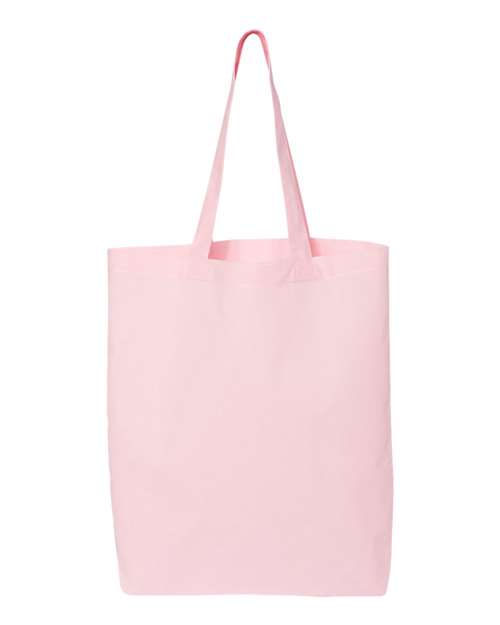 Load image into Gallery viewer, Q-Tees QTBG 12L Economical Tote - Light Pink
