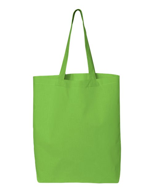 Load image into Gallery viewer, Q-Tees QTBG 12L Economical Tote - Lime
