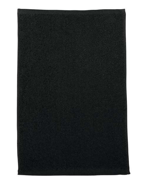 Q-Tees T18 Budget Rally Towel - Black
