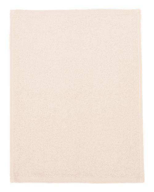 Q-Tees T600 Hemmed Fingertip Towel - Natural