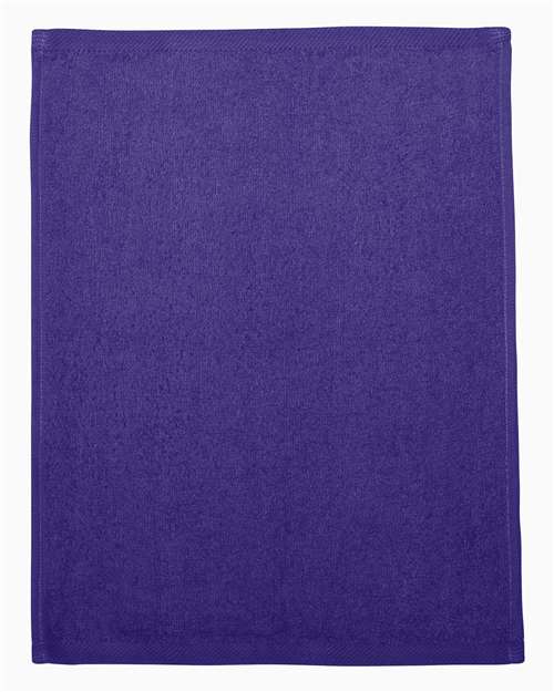 Load image into Gallery viewer, Q-Tees T600 Hemmed Fingertip Towel - Purple
