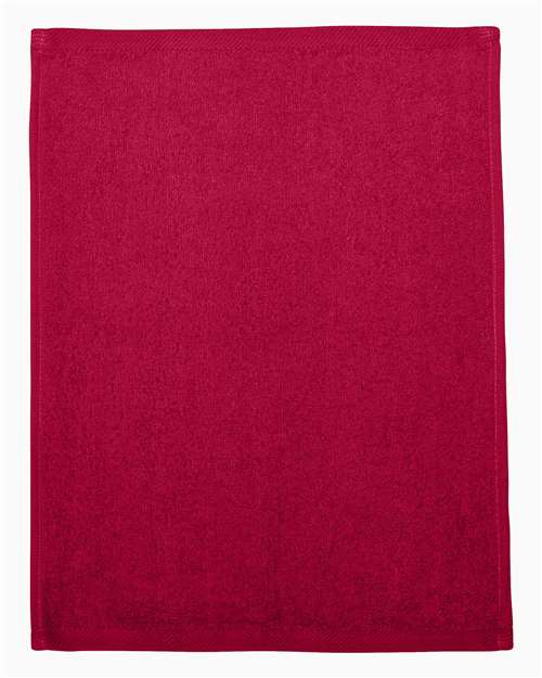 Load image into Gallery viewer, Q-Tees T600 Hemmed Fingertip Towel - Red
