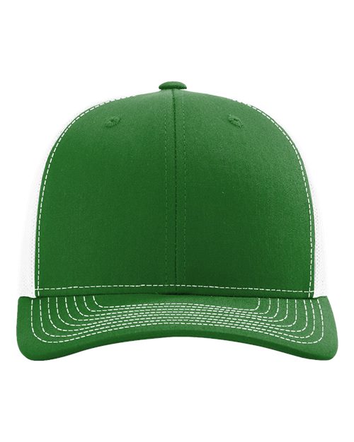 Load image into Gallery viewer, Richardson 112 Snapback Trucker Cap - Kelly/ White
