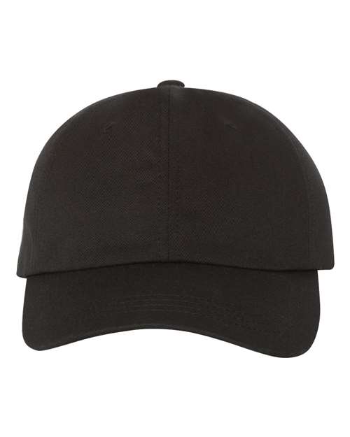 YP Classics 6245CM Classic Dad Hat - Black
