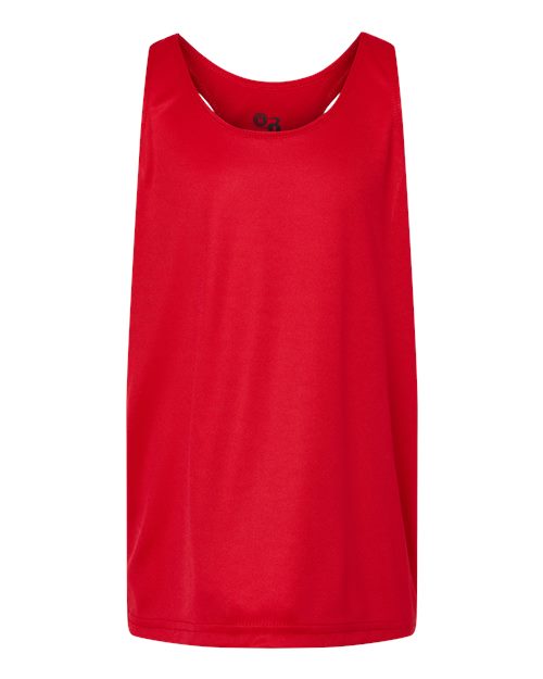 Load image into Gallery viewer, Badger 2166 Girls’ B-Core Racerback Tank Top - Red
