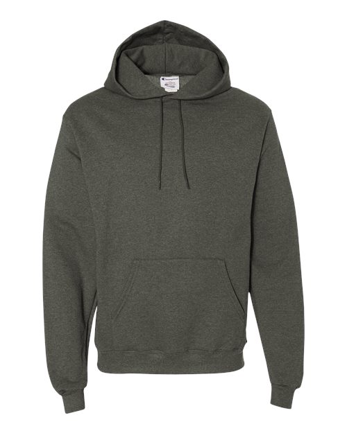 Load image into Gallery viewer, Unisex Powerblend® Hooded Sweatshirt - Dark Green Heather
