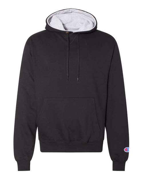 Unisex Cotton Max Hooded Sweatshirt - Black
