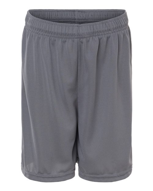 Augusta Sportswear 1426 Youth Octane Shorts - Graphite