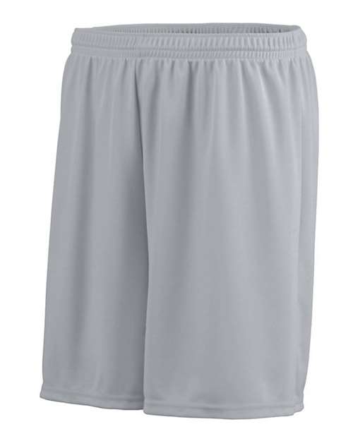 Load image into Gallery viewer, Augusta Sportswear 1426 Youth Octane Shorts - Silver Grey
