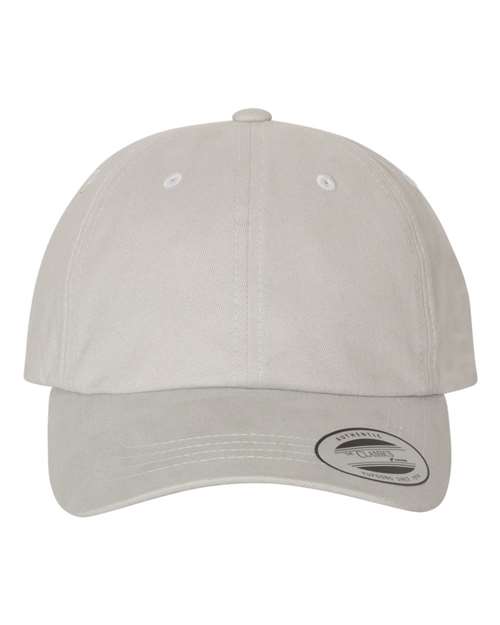 Load image into Gallery viewer, YP Classics 6245PT Peached Cotton Twill Dad Hat - Light Grey
