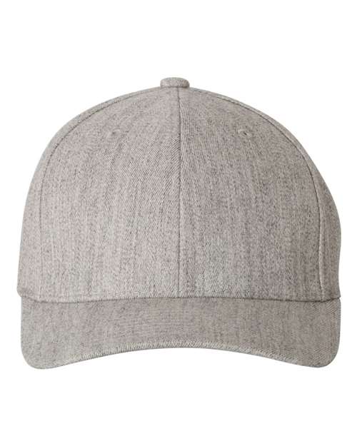 Load image into Gallery viewer, Flexfit 6477 Wool-Blend Cap - Heather Grey
