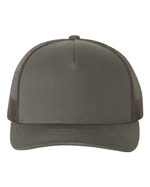 Load image into Gallery viewer, YP Classics 6506 Five-Panel Retro Trucker Cap - Charcoal
