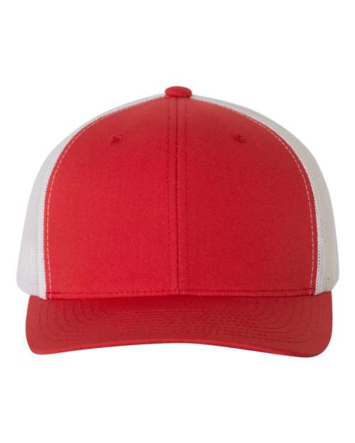 Load image into Gallery viewer, YP Classics 6606 Retro Trucker Cap - Red/ White
