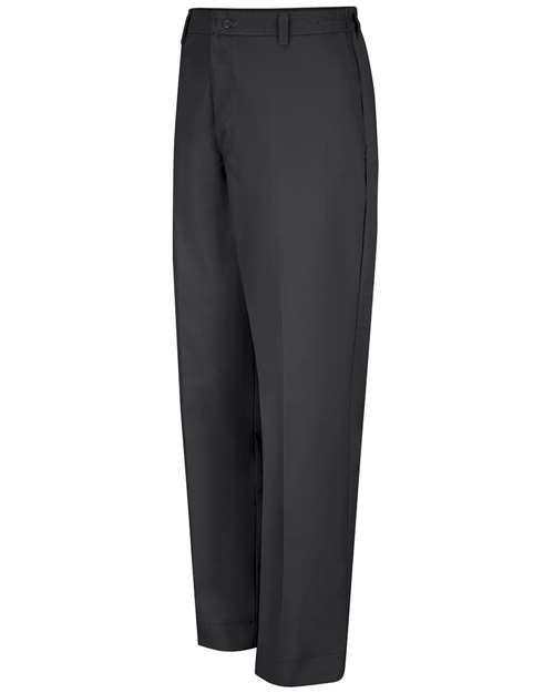Red Kap PT60 Men's Elastic Insert Work Pants - Black - 36 Unhemmed