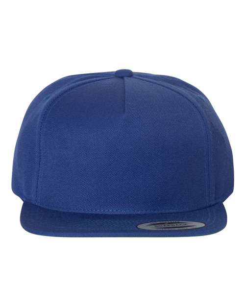 Load image into Gallery viewer, YP Classics 5089M Premium Five-Panel Snapback Cap - Royal
