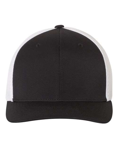 Load image into Gallery viewer, Flexfit 6533 Ultrafiber Mesh Cap - Black/ White
