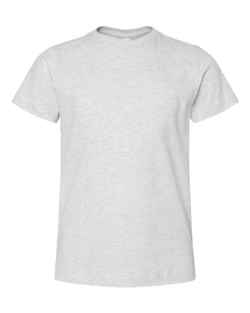 LAT 6101 Youth Fine Jersey Tee - Ash