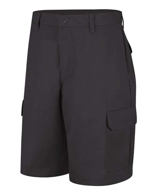 Red Kap PT66 Men's Cargo Shorts - Black