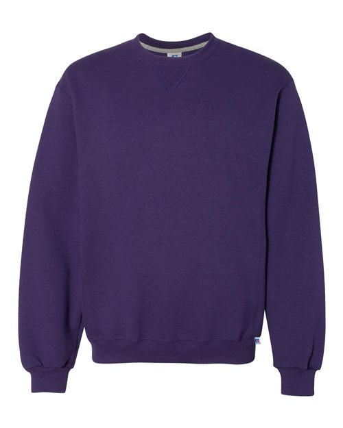 Russell Athletic 698HBM Unisex Dri Power® Crewneck Sweatshirt - Purple