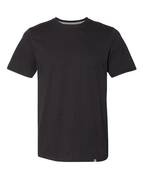 Load image into Gallery viewer, Russell Athletic 64STTM Unisex Dri Power® CVC Performance T-Shirt - Black
