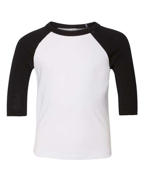 Load image into Gallery viewer, Toddler Three-Quarter Sleeve Baseball Tee
