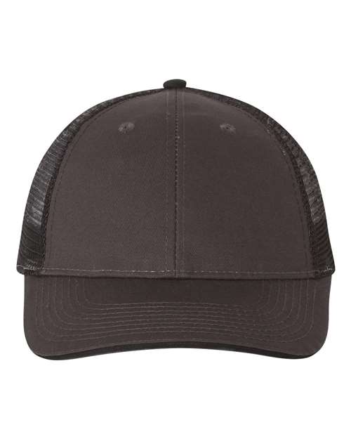 Load image into Gallery viewer, Valucap S102 Sandwich Trucker Cap - Charcoal/ Black
