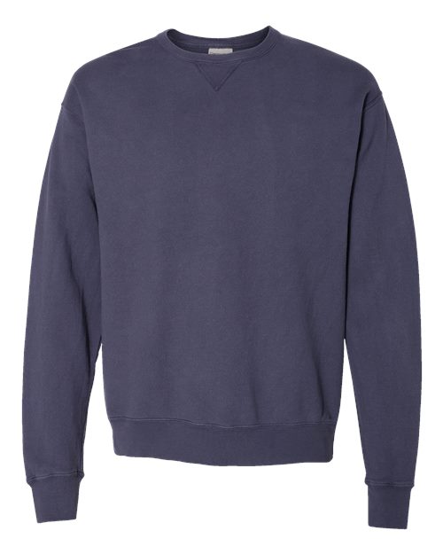 Load image into Gallery viewer, Unisex Garment-Dyed Crewneck Sweatshirt - Anchor Slate
