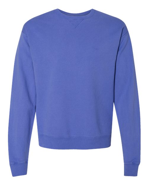Load image into Gallery viewer, Unisex Garment-Dyed Crewneck Sweatshirt - Deep Forte Blue

