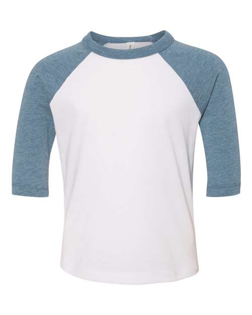 Load image into Gallery viewer, Toddler Three-Quarter Sleeve Baseball Tee
