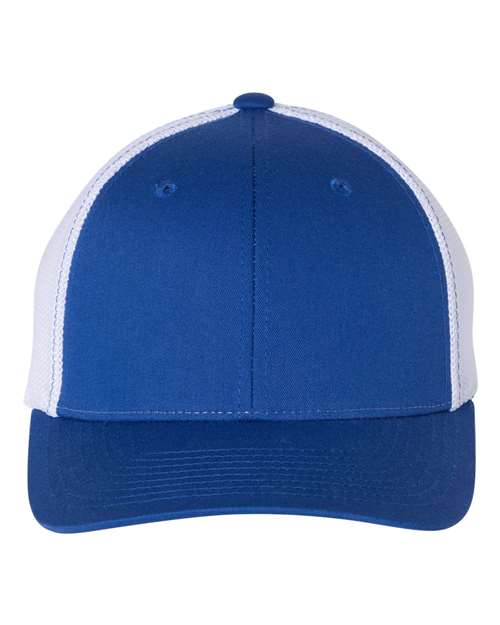 Richardson 110 R-Flex Trucker Cap - Royal/ White