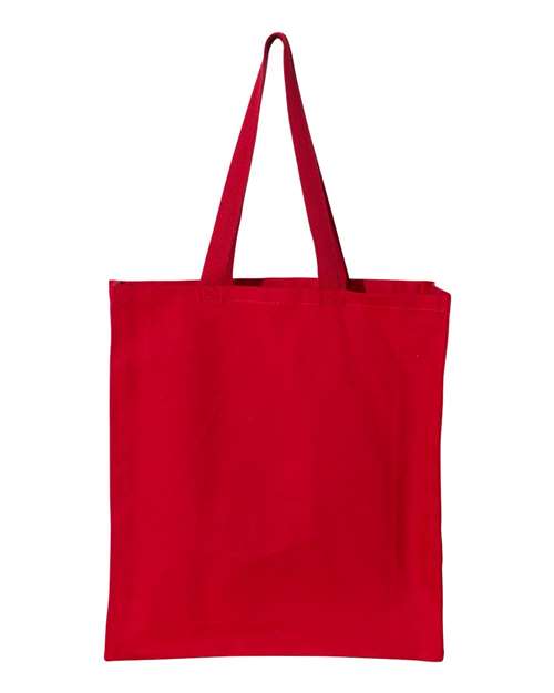 OAD OAD100 Promotional Shopper Tote - Red