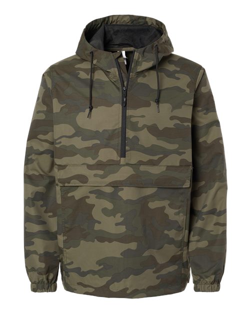 Load image into Gallery viewer, Independent Trading Co. EXP94NAW Men's Nylon Anorak - Forest Camo
