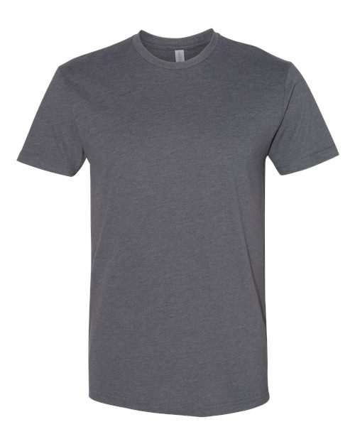 Unisex Sueded T-Shirt - Heather Metal