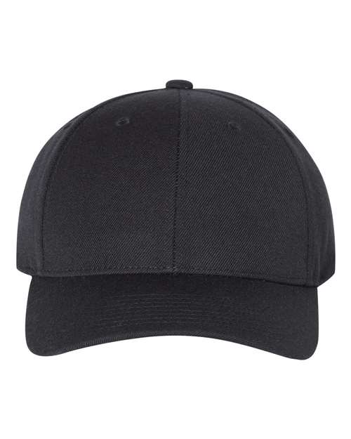 Load image into Gallery viewer, YP Classics 6789M Premium Curved Bill Snapback Cap - Black

