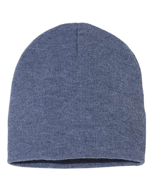 Load image into Gallery viewer, Sportsman SP08 8" Beanie - Heather Navy

