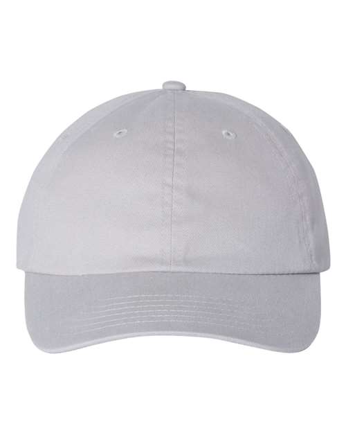 Load image into Gallery viewer, Valucap VC200 Brushed Twill Cap - Light Grey
