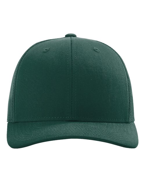 Load image into Gallery viewer, Richardson 112 Snapback Trucker Cap - Dark Green
