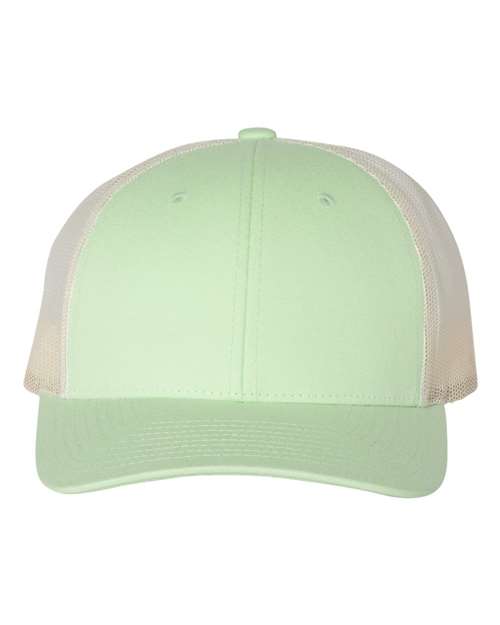 Load image into Gallery viewer, Richardson 115 Low Pro Trucker Cap - Patina Green/ Birch
