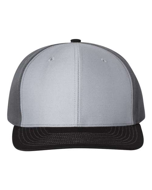 Load image into Gallery viewer, Richardson 312 Twill Back Trucker Cap - Grey/ Charcoal/ Black
