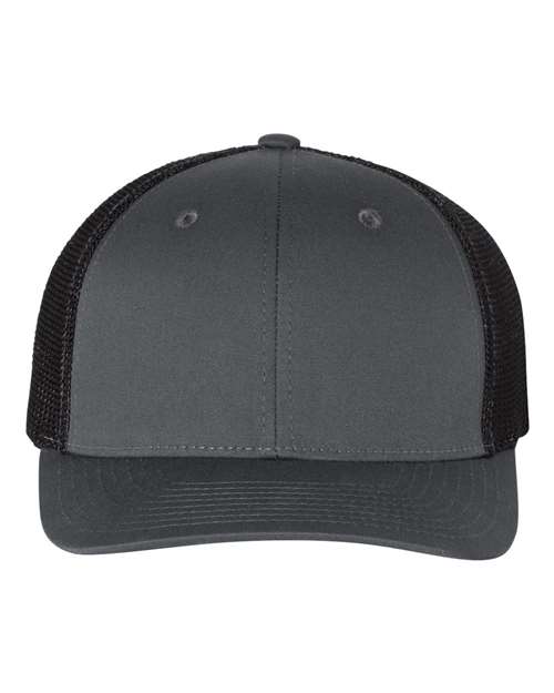 Load image into Gallery viewer, Richardson 110 R-Flex Trucker Cap - Charcoal/ Black
