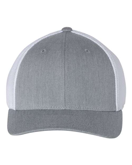 Load image into Gallery viewer, Richardson 110 R-Flex Trucker Cap - Heather Grey/ White
