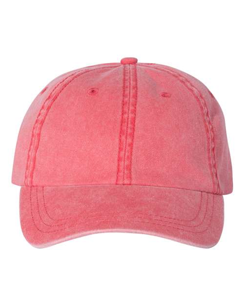 Valucap SP500 Pigment-Dyed Cap - Red