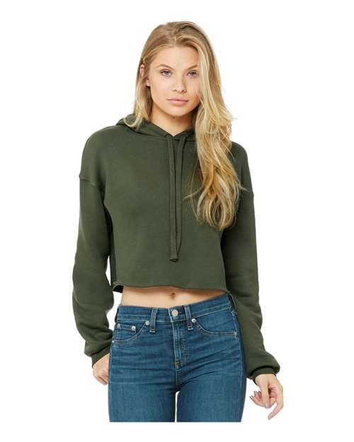 Load image into Gallery viewer, Women's Crop Hoodie Sweatshirt
