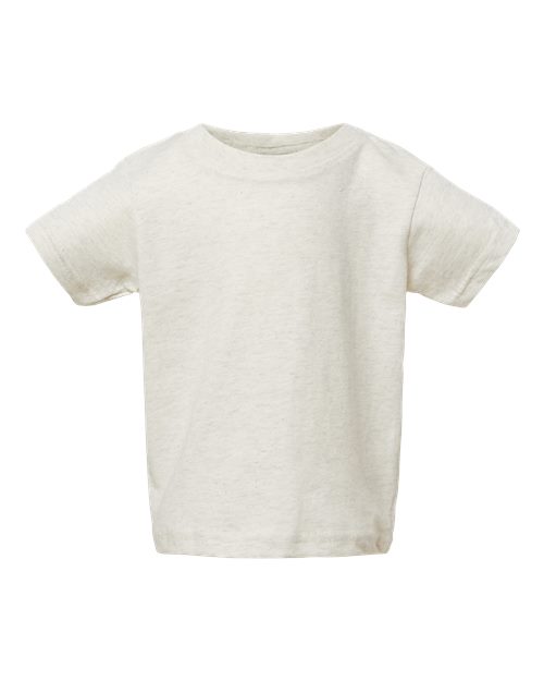 Infant Fine Jersey Tee - Natural Heather