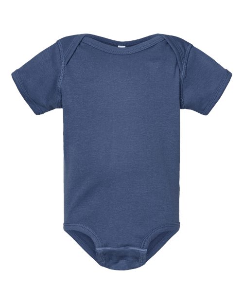 Load image into Gallery viewer, Infant Baby Rib Bodysuit - Indigo
