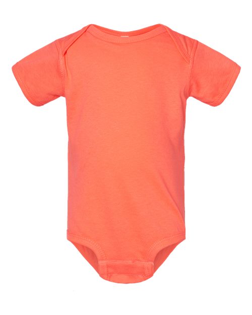 Load image into Gallery viewer, Infant Fine Jersey Bodysuit - Papaya
