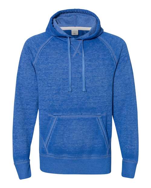 Load image into Gallery viewer, J. America 8915 Men's Vintage Zen Fleece Hooded Sweatshirt - Twisted Royal
